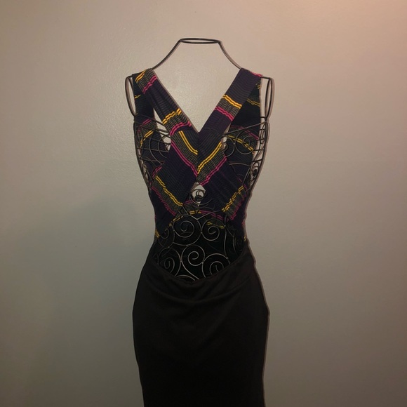 🎁Multi color dress with pockets🎁 - Picture 3 of 5